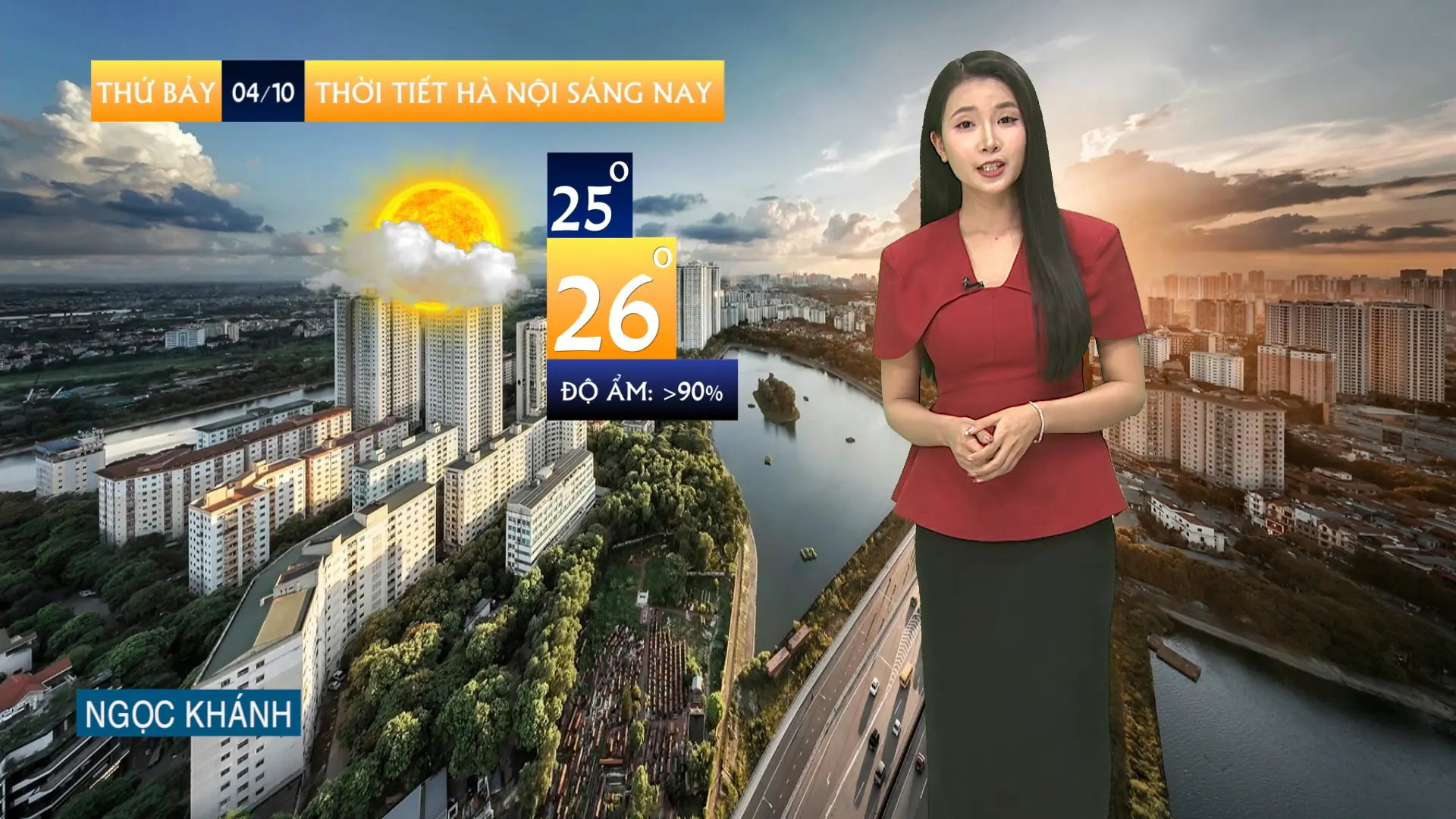 Dự báo thời tiết sáng | 04/10/2025